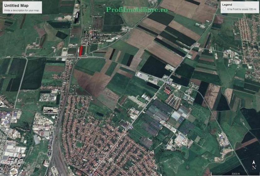 Teren 5.000 mp pentru diverse activitati cu acces din sosea strada Ovidiu in fat - 3