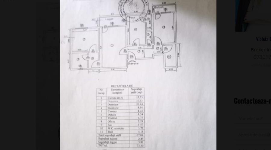 Apartament 3 Camere | Rahova | Bloc  Anvelopat - 19