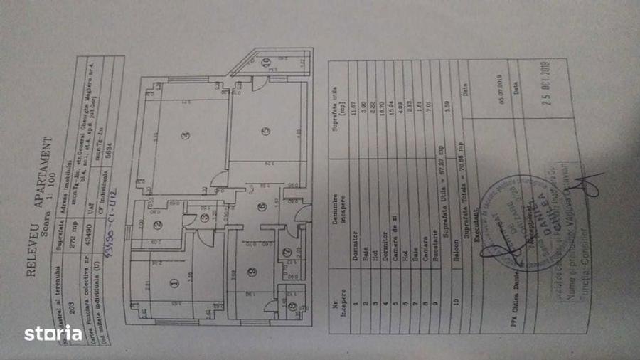 apartament 3 camere de vanzare, zona ultracentrala, Str Ghe. Magheru - 2