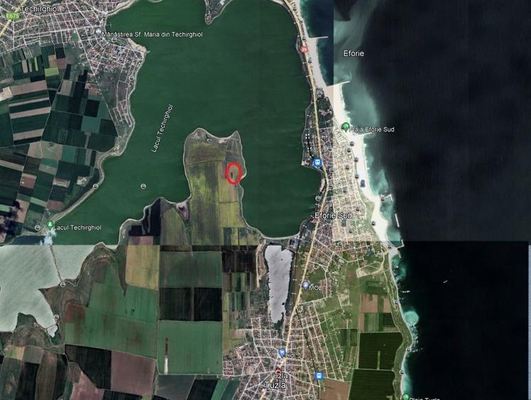Teren de vanzare Tuzla pe malul lacului sarat Techirghiol - 1