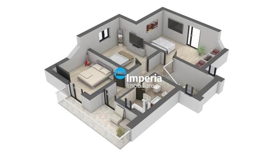 Vila premium P+E 4 cam, asfalt, canalizare,Notariat Miroslava - 10