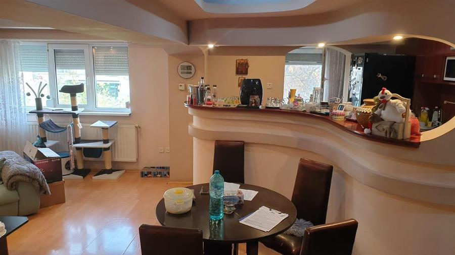 Bloc construit 1993, 3 cam etaj 1, 2 balcoane, Mobilat si Utilat decomandat Inde - 5