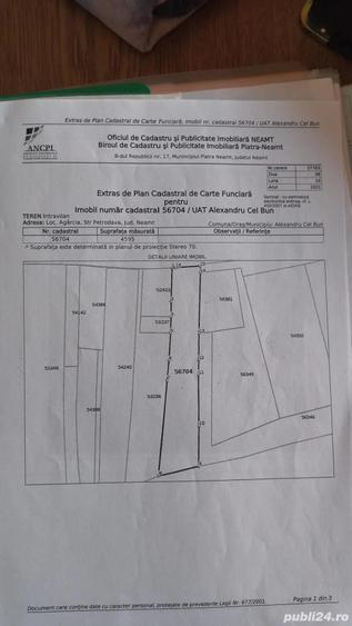 Vand teren in Agarcia, com Alexandru cel Bun - 3