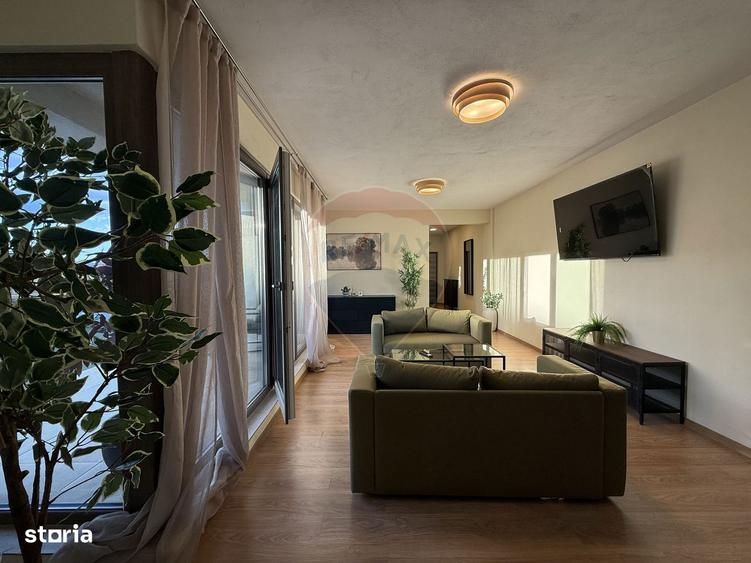 Apartament cu 2 camere decomandat, mobilat în Borhanci