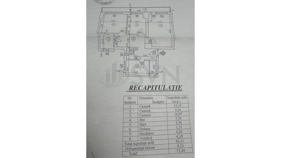 REA1024760 Apartament 3 Camere I De Vanzare I Obor I Colentina - 12