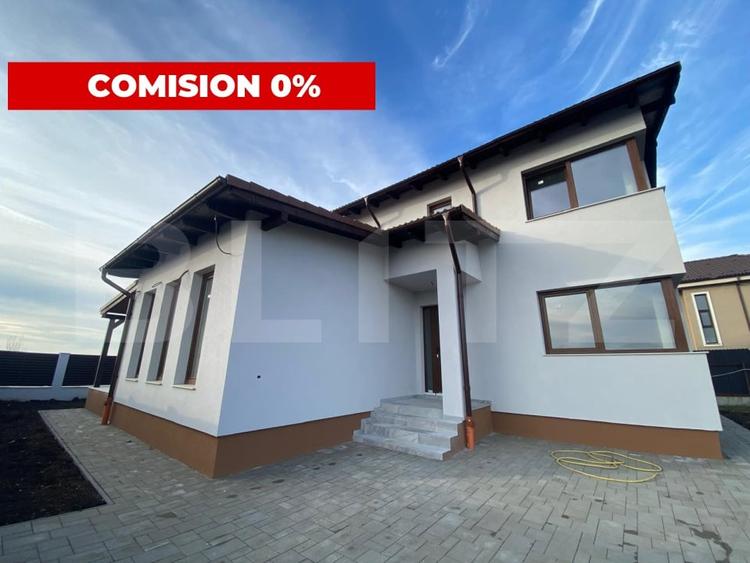 Casa moderna si luminoasa, cu spatii vitrate generoase, 610mp teren, 120 mp util - 1