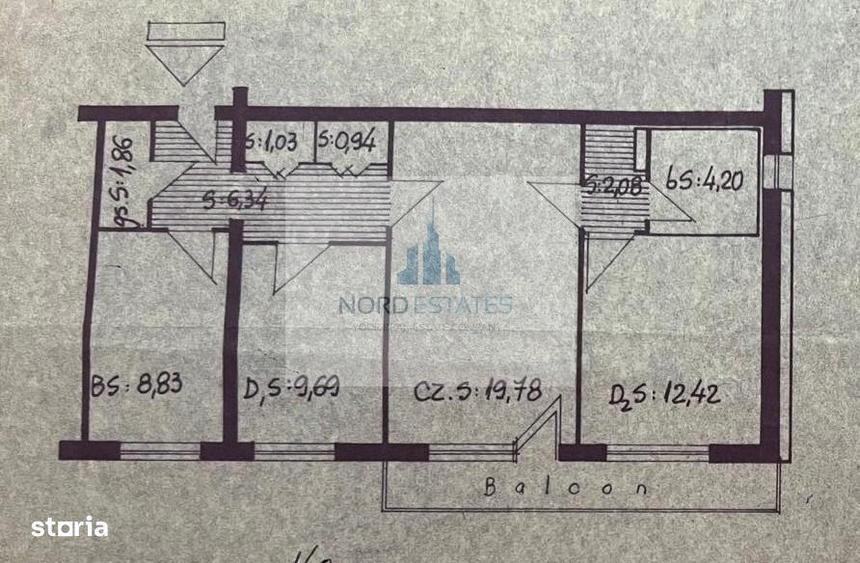 3 camere de vanzare Metrou si Piata Gorjului-2 Bai-Confort 1 - 5