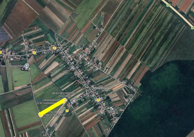 Teren agricol intravilan Uliesti, sat Dogari, apropiere Autostrada A1 - 3