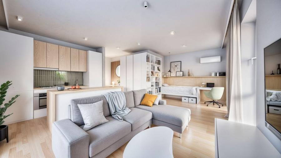 Apartament cu 1,5 camere în zona Parneava - 1