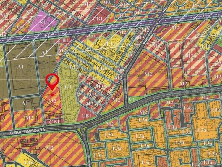 Bd. Timisoara, CUT = 3, P+14 - 12 minute Metrou Valea Ialomitei - 1
