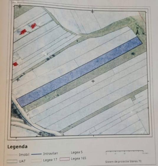 Teren 9.555mp front 28ml constructie ansamblu case Iris - 1