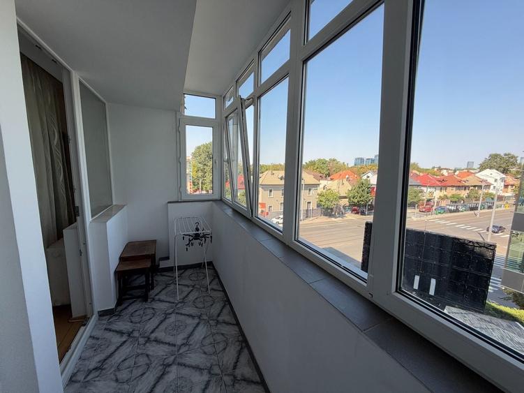 Apartament cu 2 camere semidecomandat, mobilat în Barbu Văcărescu