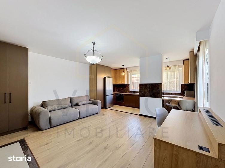 Apartament cu 2 camere, mobilat în Plopilor