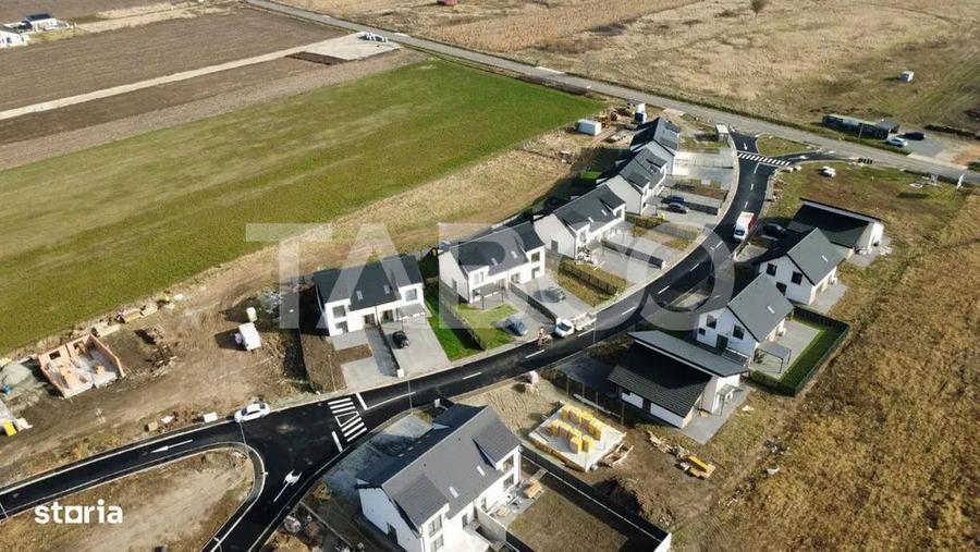 Casa individuala de vanzare cu teren generos- predare la alb - 6