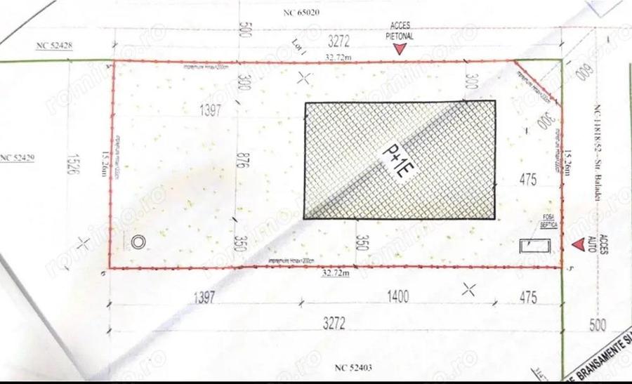 Teren de vanzare | Intravilan | Autorizatie P+1 in curs de obtinere - 3