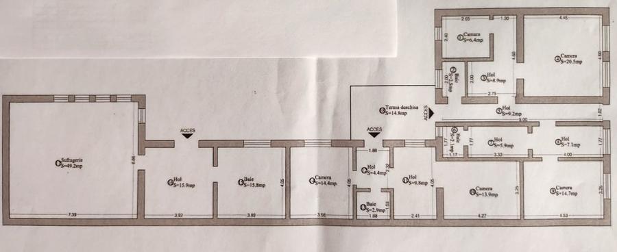 Casa cu teren in zona Traian, 2 fronturi stradale - 1