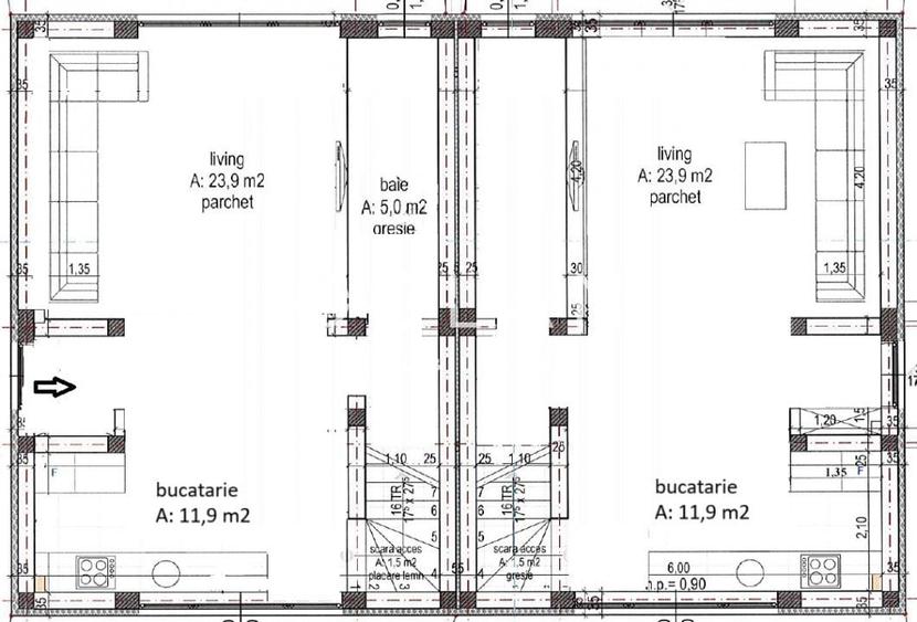 Duplex modern in Cisnadie – direct de la dezvoltator - 3