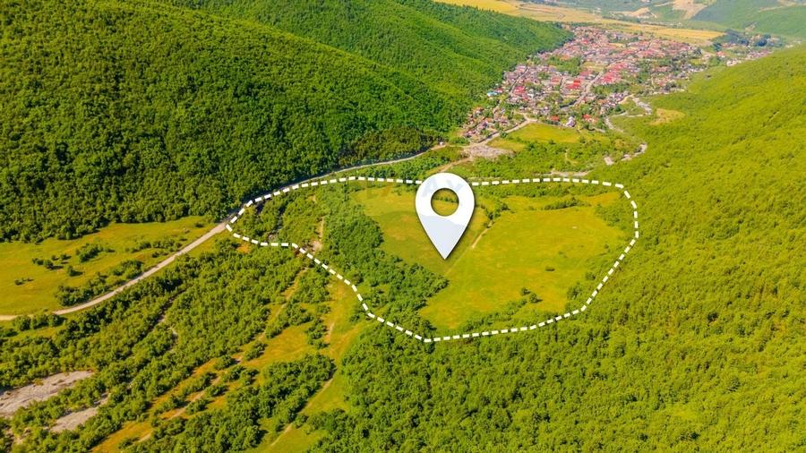 Teren 128.000 mp-Săcele-zona Garcini/ Intravilan/ COMISION 0% - 1