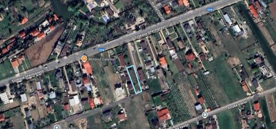 Vanzare teren Snagov / Ghermanesti / 750 mp - 2