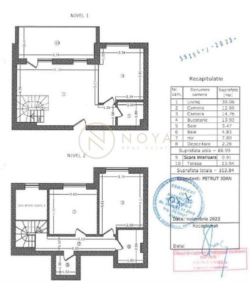 Apartament cu 3 camere de tip Duplex Aqua City Lacul Morii - 4