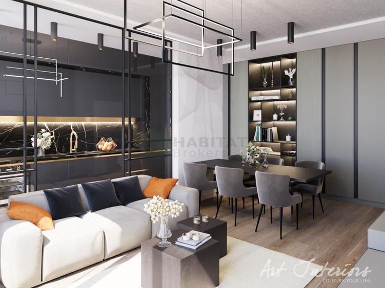 Apartament 2 camere spațios | 68mp utili + terasă 14 mp | PIPERA CONCEPT II - 1