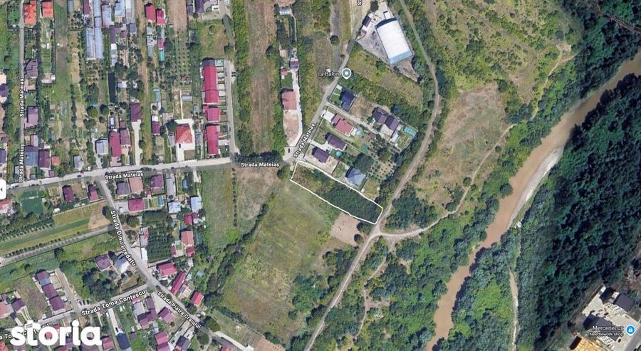 Teren intravilan 2273 mp in Pitesti, str. Mateias, iesire spre Campulu - 2