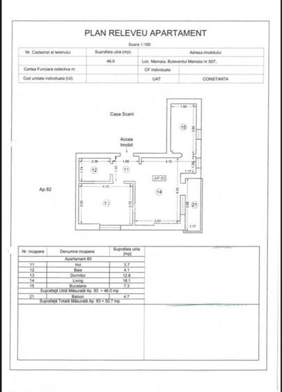 Apartament 2 camere in Statiunea Mamaia - 18