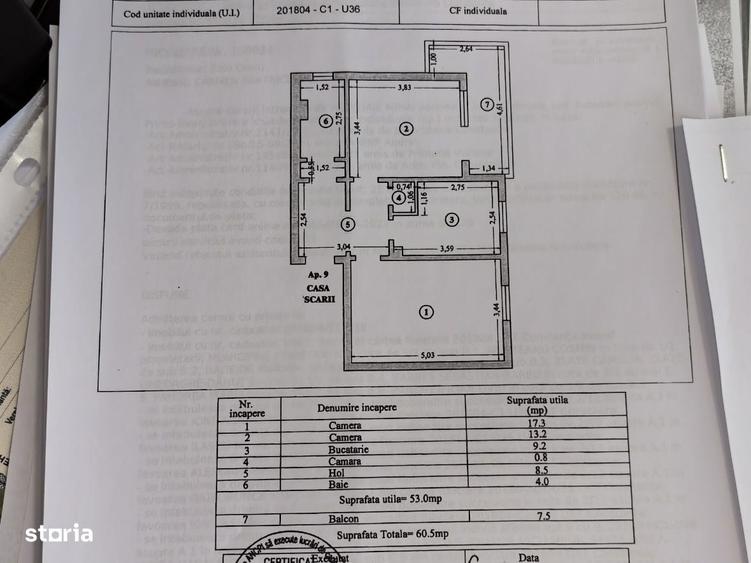 Vand apartament 3 camere Omv Boema Tomis Nord - 10