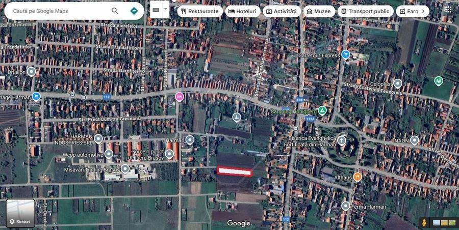 Comision 0 %! Teren intravilan de vanzare, Harman! - 7