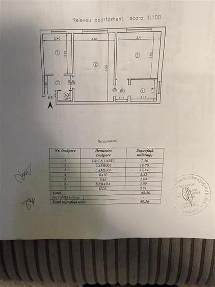 Apartament 2 Camere SD Tatarasi Renovat - 6