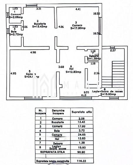 Spatiu birouri 3 camere | Parcare | Curte | Calea Dumbravii - 5