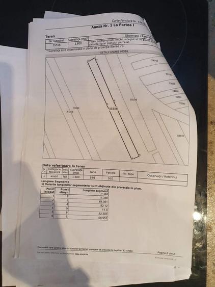 Teren de 2200 mp, în Exterior Vest