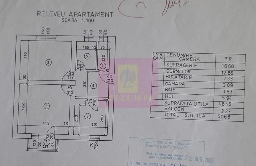Apartament cu 2 camere decomandat în Poiana Câmpina