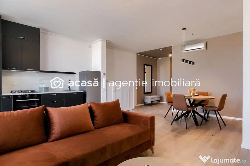 Apartament cu 2 camere decomandat, mobilat în UTA