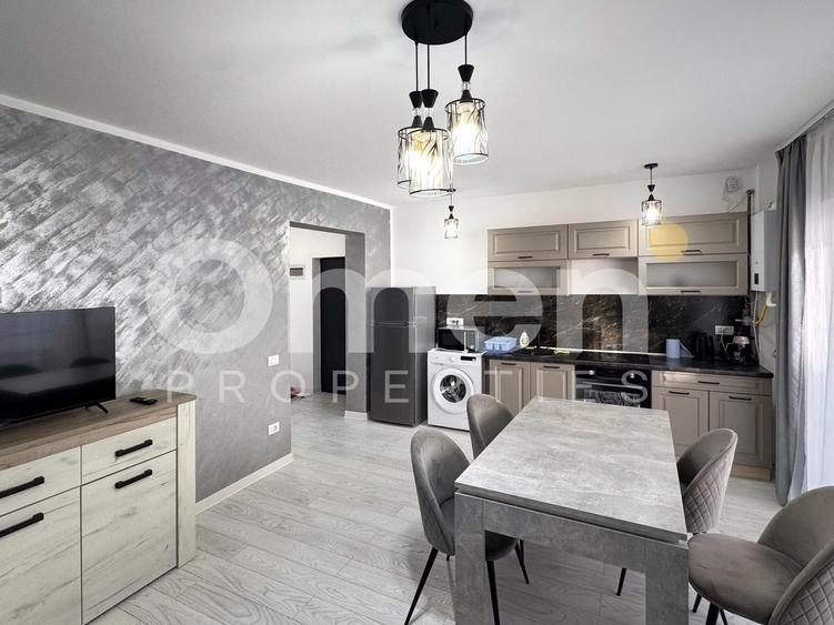 Apartament cu 2 camere semidecomandat, mobilat în Valea Borcutului