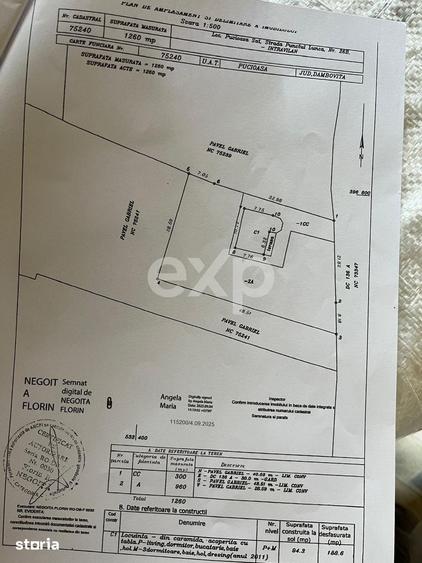 Casă cu 4 camere cu Teren 3400 Mp în Urleta