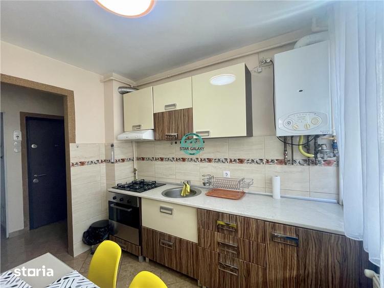 Apartament cu 2 camere semidecomandat, mobilat în Cornișa