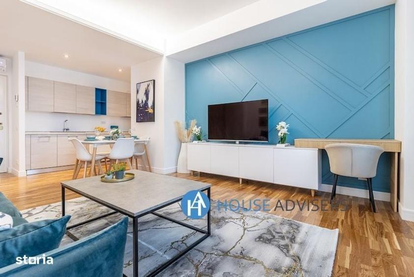 Apartament cu 2 camere, mobilat în Calea Victoriei