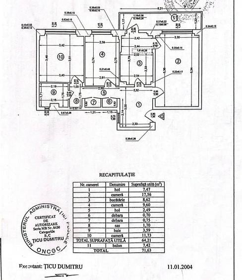 Apartament 3 camere, etaj 10, Pantelimon - 9