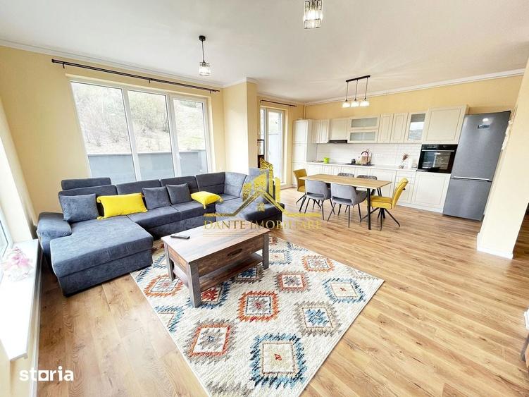 Apartament cu 3 camere semidecomandat, mobilat în Florești