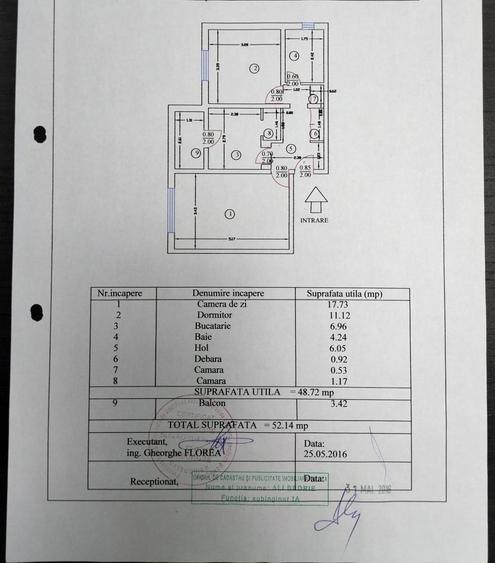 Apartament cu 2 camere în E3