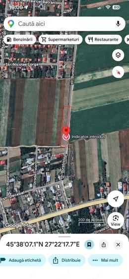 Teren de 3104 mp, în Boțârlău