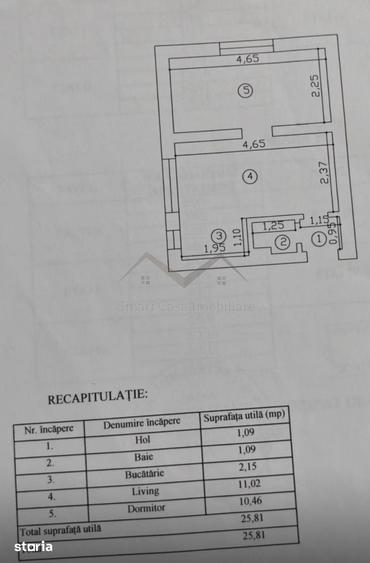 Apartament 2 camere ND confort redus - 3