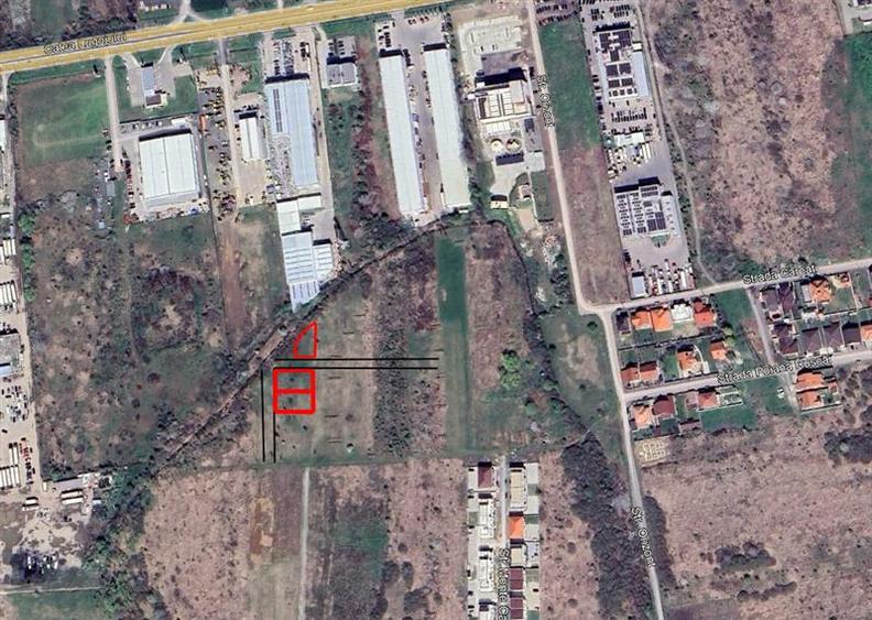 Teren Construcții extravilan de 1140 mp, în Ghiroda