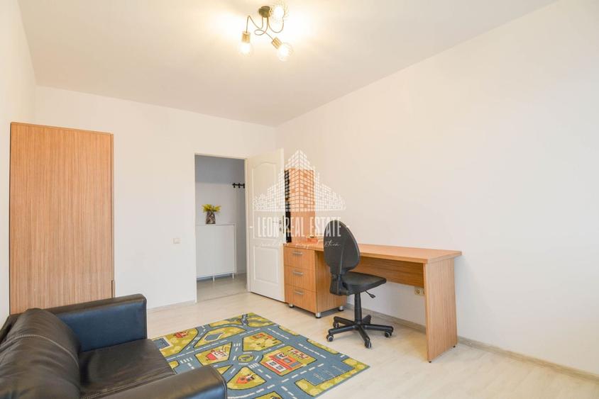 Apartament cu 3 camere semidecomandat, mobilat în Dâmbul Rotund