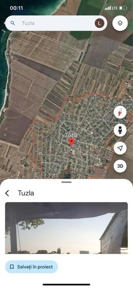 Teren de 2500 mp, în Tuzla