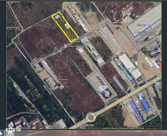 Proprietar vand Teren Intravilan cu Autorizatie Hala (AC) - 4