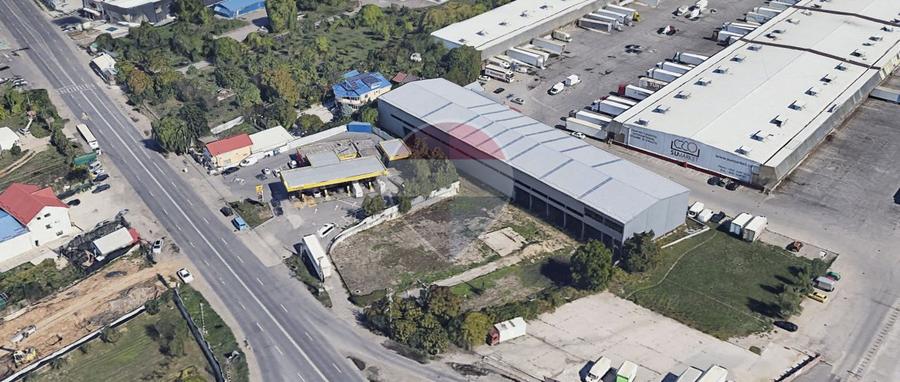 Spațiu industrial, de 2,400 mp, în Afumați