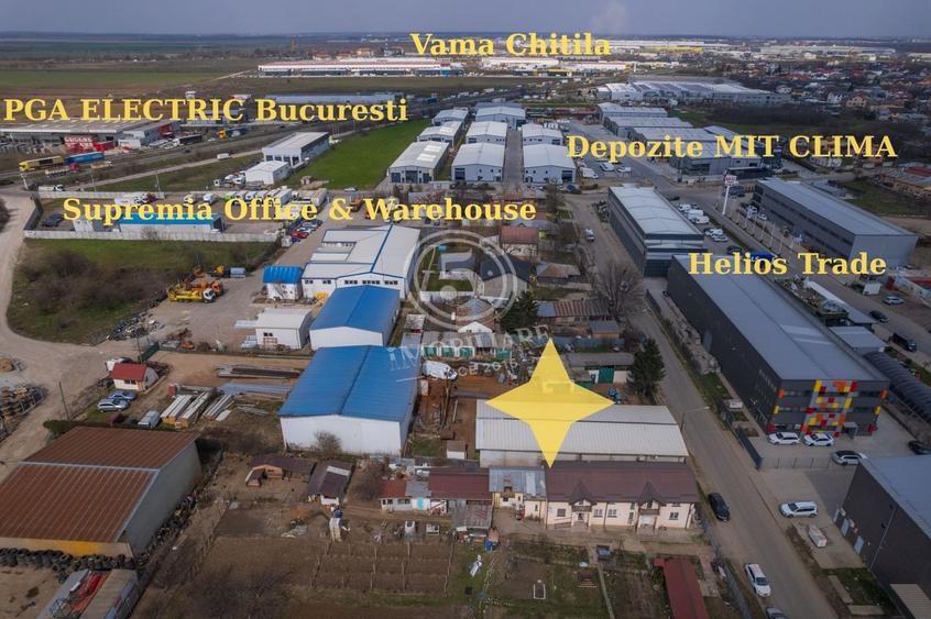 Spațiu industrial, de 287 mp, în Chitila