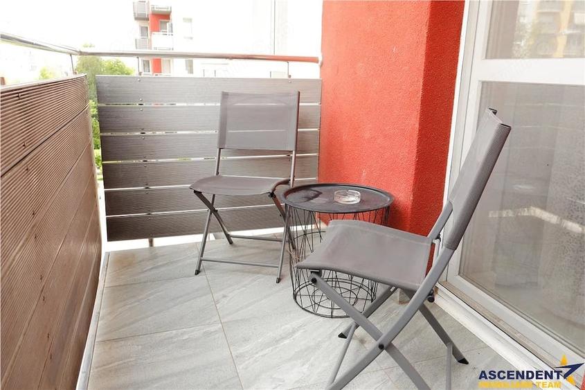 Studio modern, decomandat, etaj2, mobilat, echipat, terasa, parcare, Avantgarden, Brasov - 3